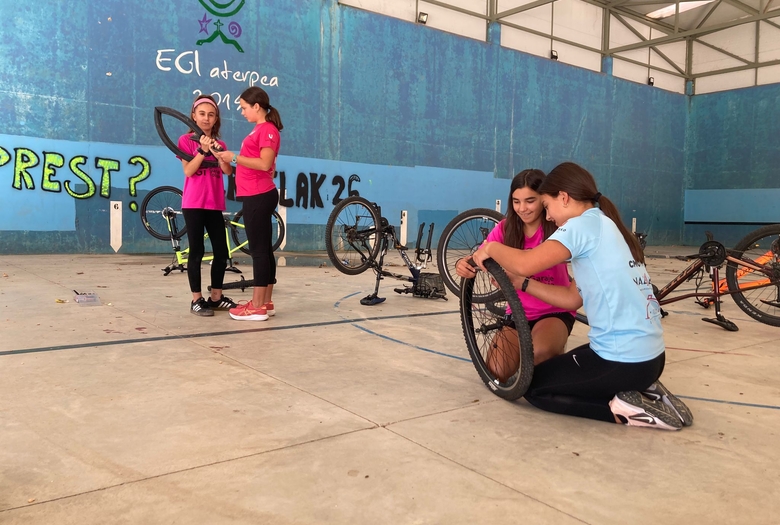 Bizikletaren mekanika tailerra