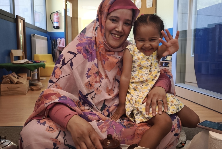 Familiak 2 urteko gelan