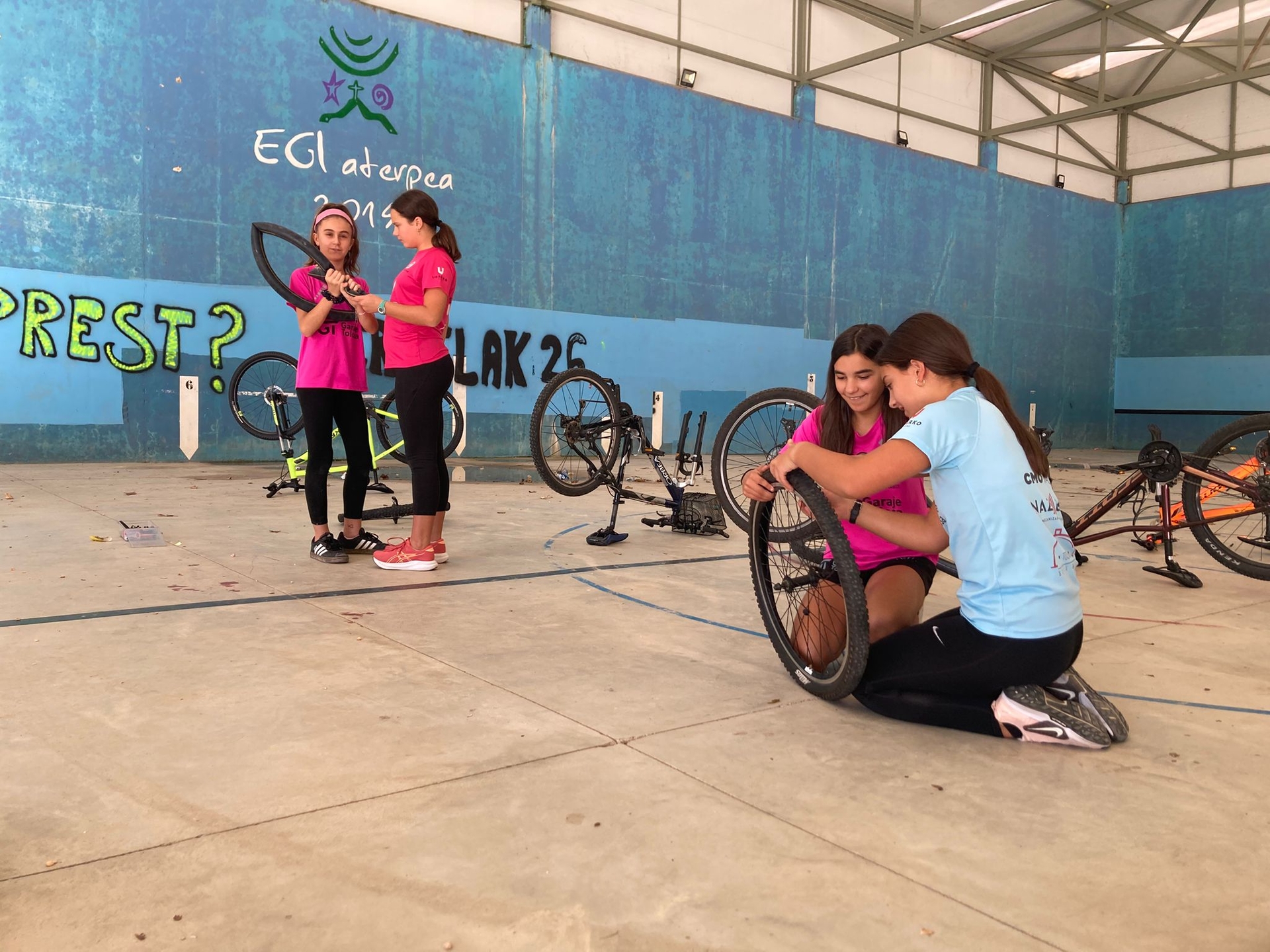 Bizikletaren mekanika tailerra