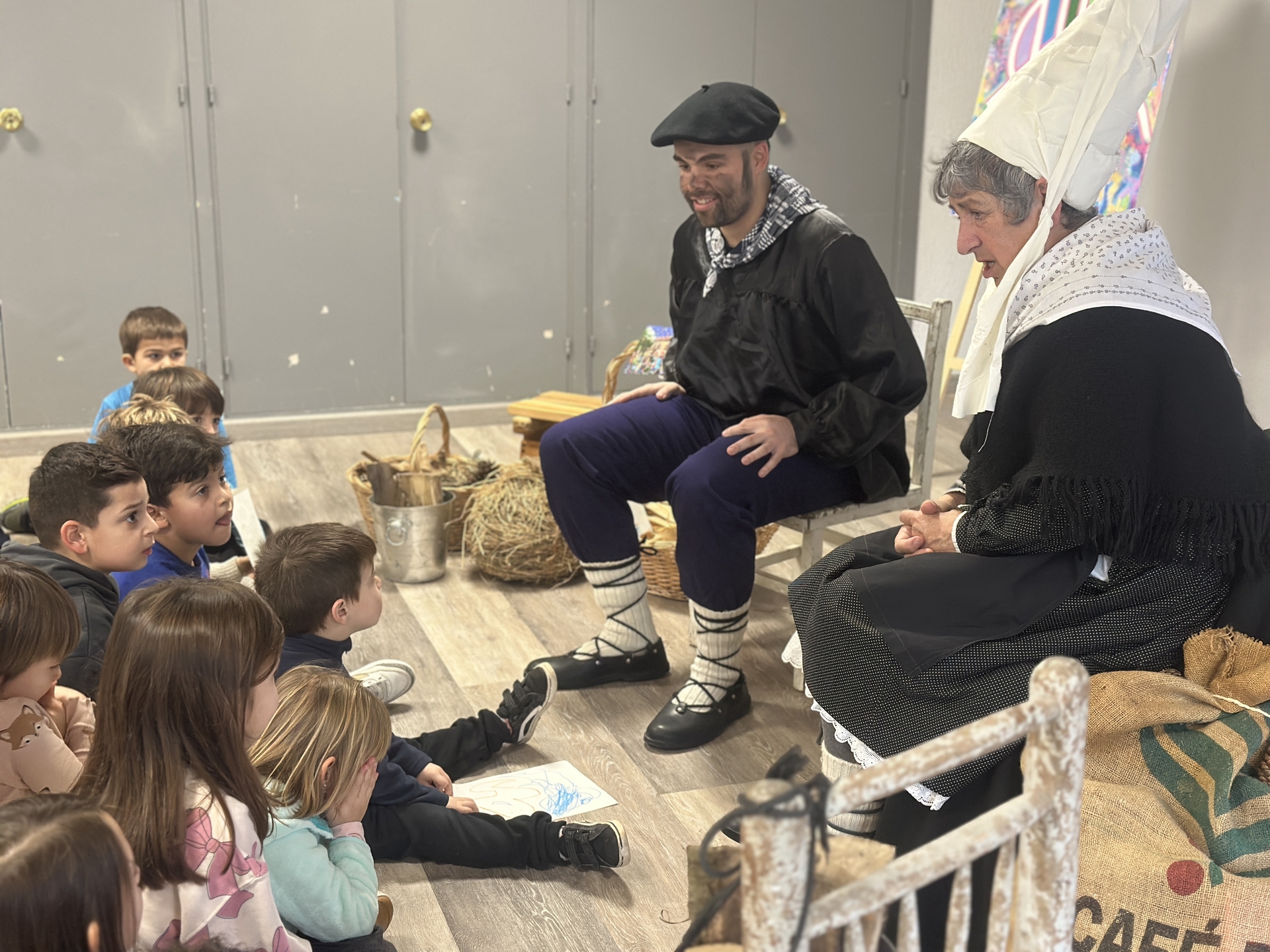 Olentzero eta Mari Domingi